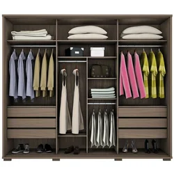 Wardrobe options for the bedroom contents photo