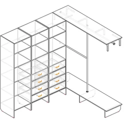 Гардэробная Сістэма Фота Схема
