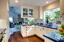 Countertop Кабуд Дар Дохили Ошхона