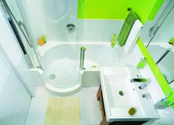Bathtubs for a small bathroom photo