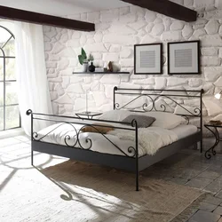 Iron beds for bedroom photo