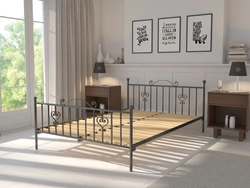 Iron beds for bedroom photo