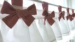 Ас Үй Фотосуретіне Арналған DIY Қысқа Перделері