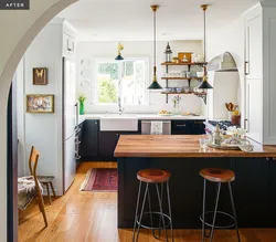 Kitchens in a modern style, real interior photos