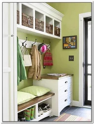Hallway storage design