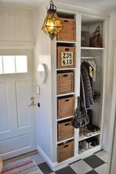 Hallway storage design