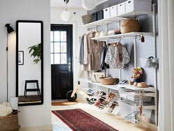 Hallway storage design