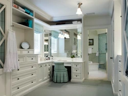 Bathroom With Vanity Table Photo