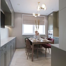 Kitchen design 10 square meters
