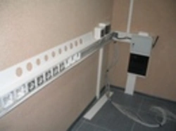 Mətbəxdəki kabel fotoşəkili