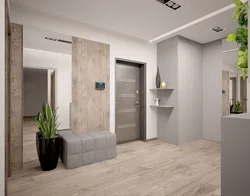 Koridor dizaynı müasir minimalizm