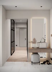 Hallway design modern minimalism