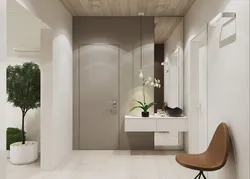 Hallway design modern minimalism