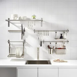 Roof Rails And Hanging Accessories For The Kitchen Photo