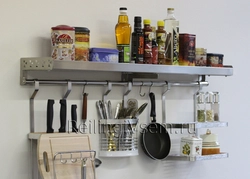 Roof rails and hanging accessories for the kitchen photo