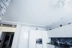 White Suspended Ceilings In The Kitchen Photo Design