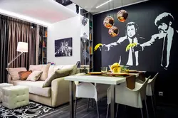 Art kitchen interior design