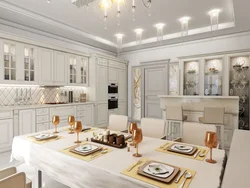 Art kitchen interior design