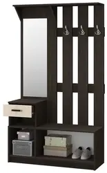 Hallway Wall Hanger With Cabinet Photo