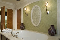 Olive bathroom photo