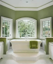 Olive bathroom photo