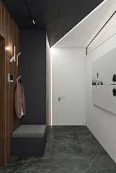 Minimalism style in the hallway interior photo