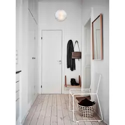 Minimalism style in the hallway interior photo