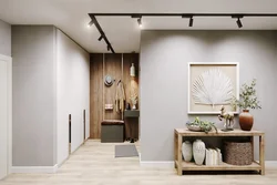 Eco style hallway interior