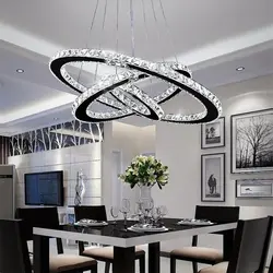 Modern chandeliers for the kitchen in a modern style photo design