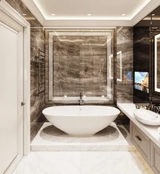 Interior With Oval Bath