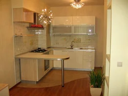 Kitchen design photo on the left