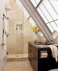 Ceiling Bath In The Attic Photo
