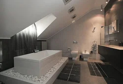 Ceiling Bath In The Attic Photo