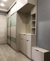 Refrigerator in the hallway modern design
