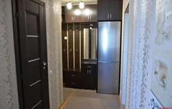 Refrigerator in the hallway modern design