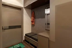 Refrigerator in the hallway modern design