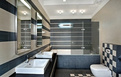 Photo of bathroom zoning