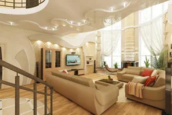 Renovating the living room in your house photo