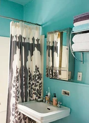 Paint a bathroom at home photo