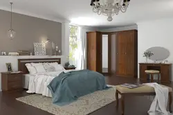 Yataq otağı daxili mebeli qoz rəngi