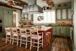 Country kitchen interior photo