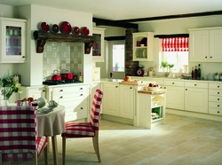 Country kitchen interior photo