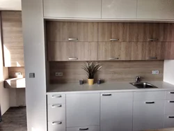 Oak Gray Color In The Kitchen Interior