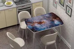 Суреті бар ас үй үстелі