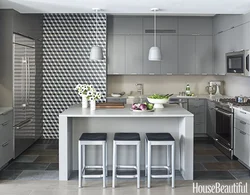 Small gray kitchen designs