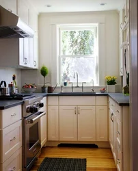 Small Kitchen With Window Design