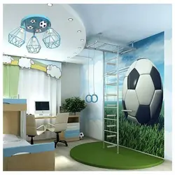 Interior for a children's bedroom for a boy