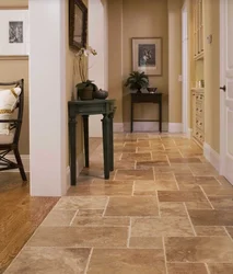 Interior tile hallway