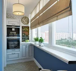 Лоджия Из Кухни В Интерьере Фото