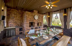 Summer kitchen room design